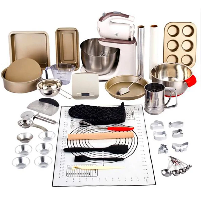 2021 Complete Cake Baking Set Bakery Tools For Beginner Adults Baking
