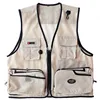 Stock Motorcycle Jacket Hunting Molle Military Training Multi Pocket Denim Wholesale Shooting Work Fishing Life Weight Man Vest