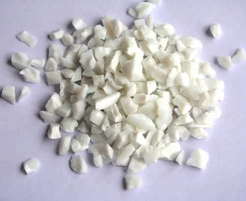 Solid White Recycled Crushed Glass Aggregates For Terrazzo Tile