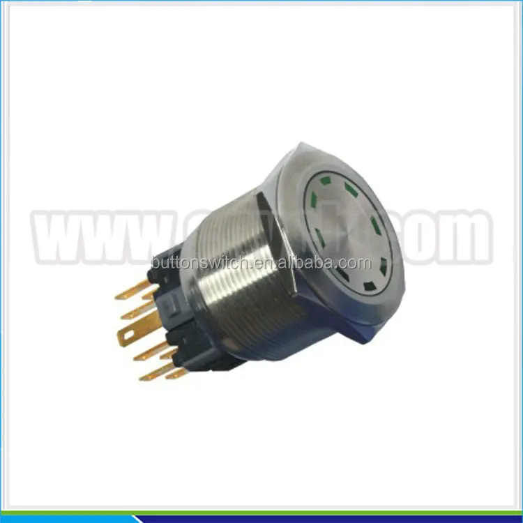 Interruttore A Pulsante In Metallo Impermeabile 12/16/19 - Foto 5