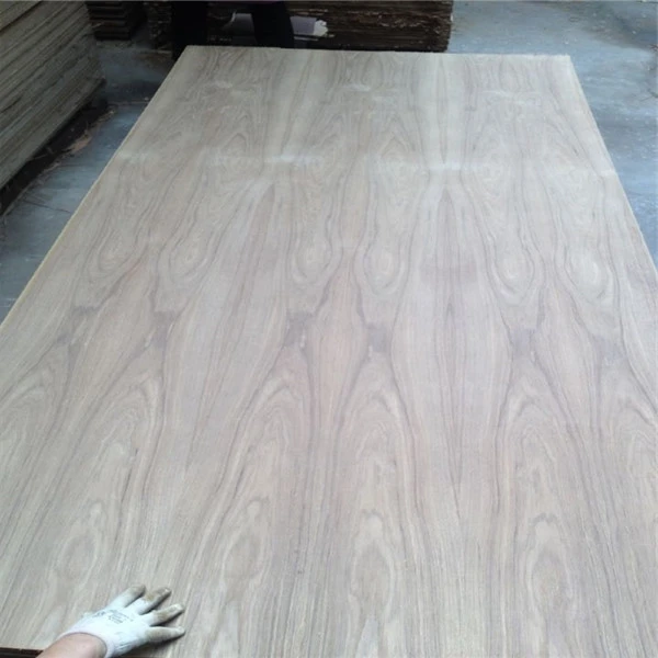 4mm Burma natural teak veneer plywood for india
