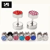 Many Small Crystal Ear Studs,Men Earrings Surgical Steel Ear Piercing Stud Sale