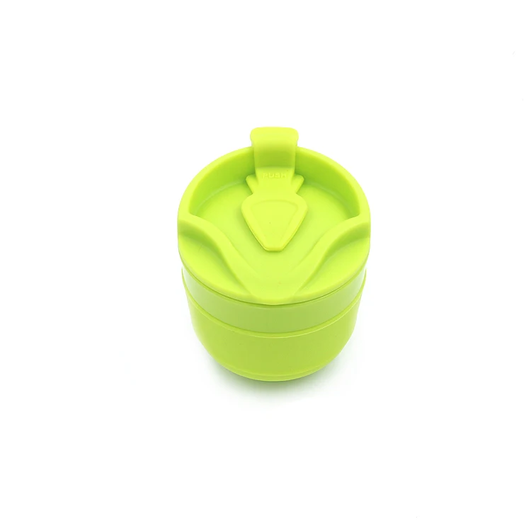 Hot sale in China outdoors silicone foldable cup coffee cup holder