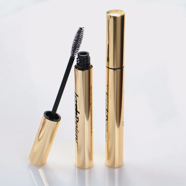 Wholesale Custom Gold Aluminium Empty Mascara Wand Tubes Packaging