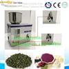 Microcomputer 1-50g weighing and filling machine for tea leaves, herb, grains.