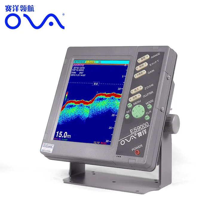 Es900012 Single Beam Gps Echo Sounder For Fishing Fish Echo Sounder