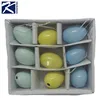 Colorful Ceramic Egg Figurine Easter Decorative Items