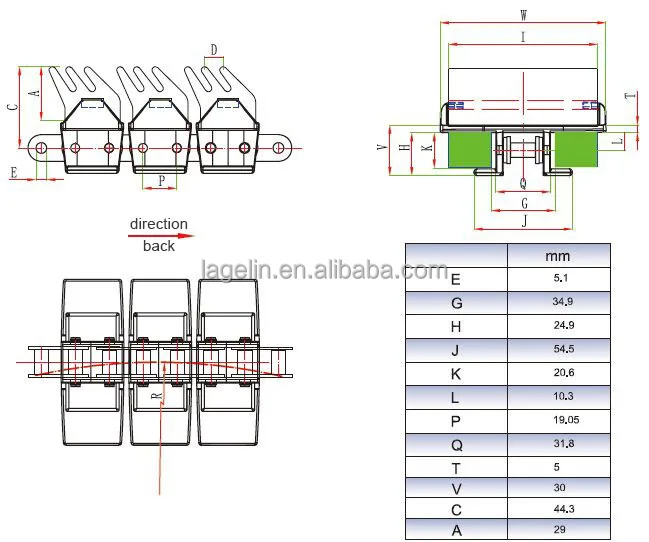 G4 Vertical Lifting Clamp Conveyor chain for Bottles1.jpg