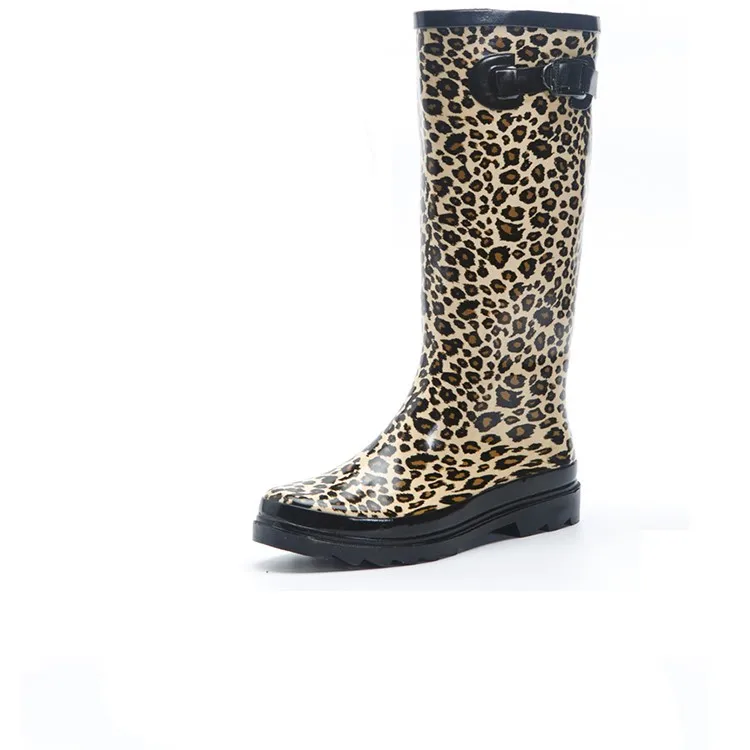 Cheetah Print Rain Boots Cheap Cheetah Print Rubber Boots Women Cheetah ...