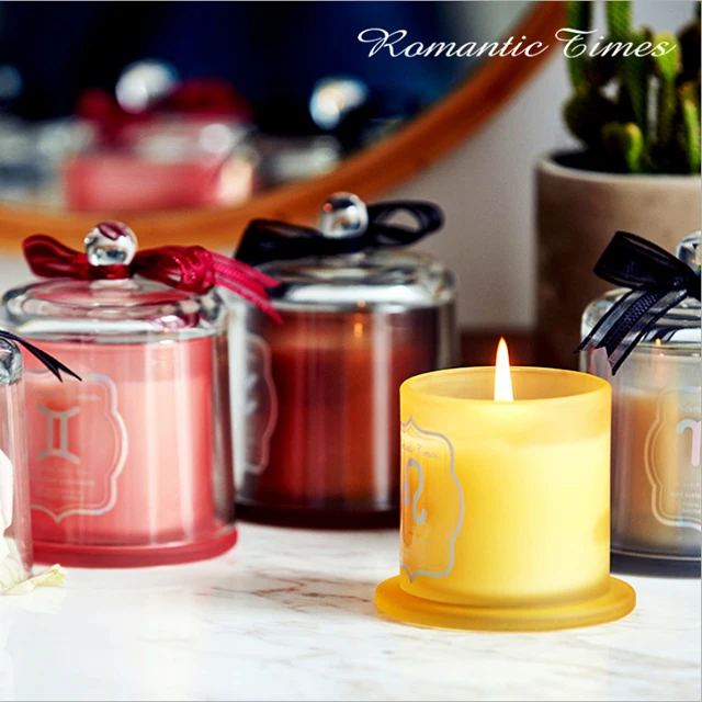 Wholesale Gold Customized Valentine Days Wedding Glass Domed Scented