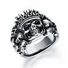 hot imports skull stainless steel ring castings for men