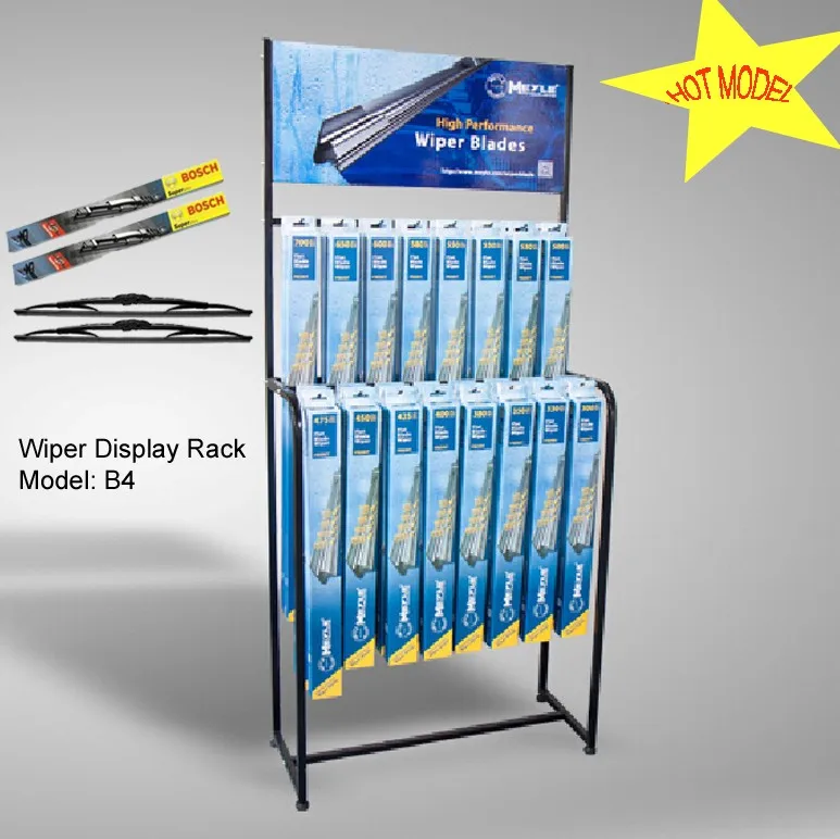 Automobile Accessories Wiper Blade Display Stand/windscreen Wiper Display Rack Buy Display