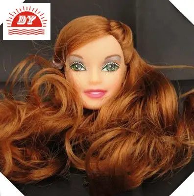 plastic doll hair