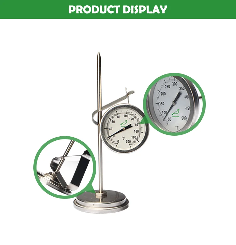 All Stainless Steel 304 Laboratory Pipe Thermometer Buy Laboratory Thermometer,Laboratory