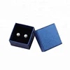 Luxury Pink Custom Logo Leather Paper Wedding Jewelry Ring Box