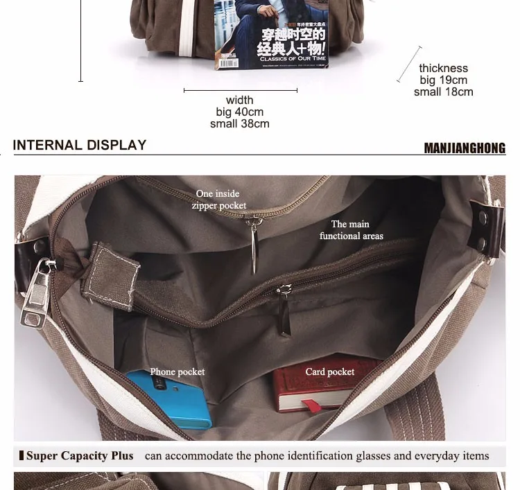 2020 Hot Sale fashion shoulder bag women casual Tote canvas handbag