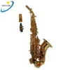 gold plated curved soprano saxophone child