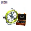 HOT!WITSON pipe inspection camera with self-leveling camera and 120m cable LCD monitor DVR For Hot Sale!