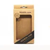 9*15.5*1.5cm Kraft Paper Mobile Phone Case Hang Hole Boxes Cell Phone Packaging Box For Phone