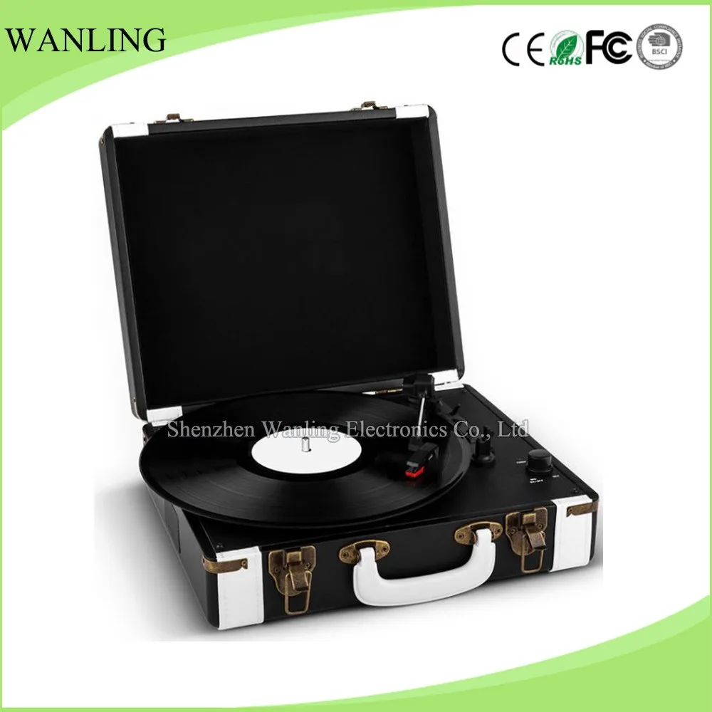 Modern Turntable Music Record Player Bluetooth Phonograph With Speaker ...