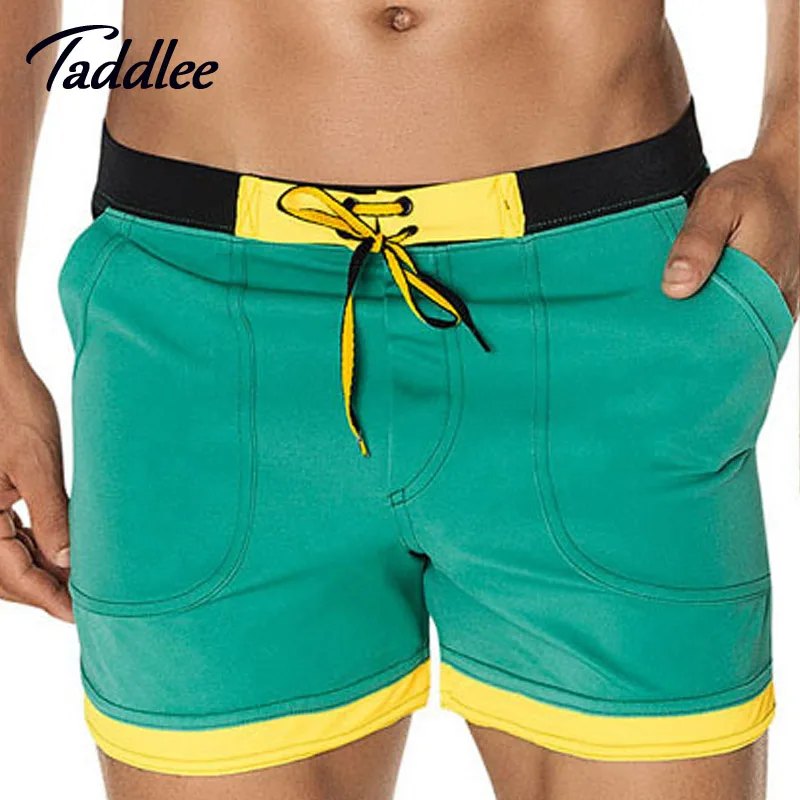 men's swimwear Shop top brands for men's swimsuits from Speedo®, QuikSilver®, Under Armour®, Crocs® and many others. Get the sleek, drag-minimizing look and feel of men’s jammers, square legs or briefs, or relax poolside in board shorts or men's swim trunks.