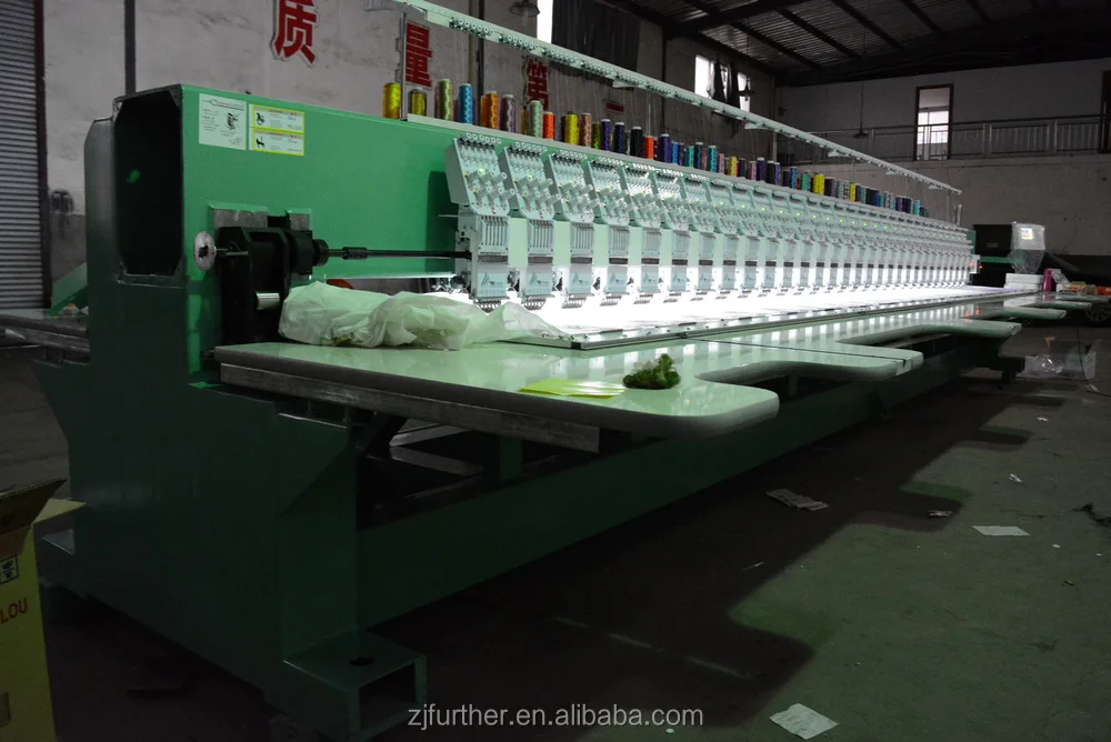 6 Needles Embroidery Machine 30 Heads Embroidery Machine Flat 630 Tri