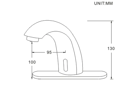 Infrared Motion Touchless Smart Automatic Sensor Faucet