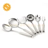 Natural for Cooking camping kitchen utensil organizer travel ladle set