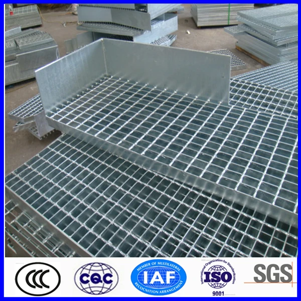 High Quality Galvanized Platform Grating With Kick Plate Buy