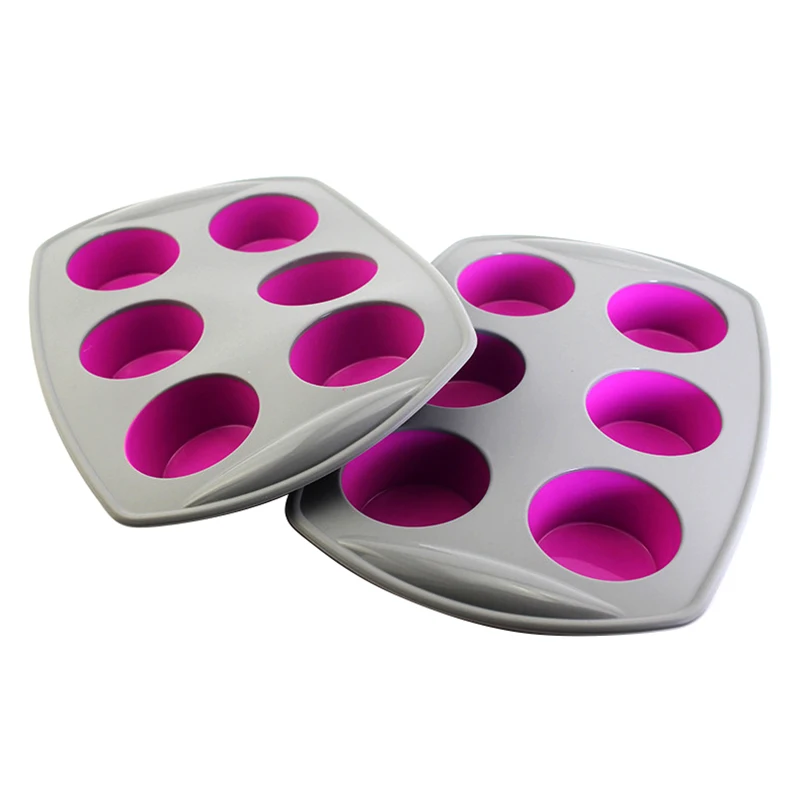 Double Color Silicone Baking Tray Silicone Circular Baking Tray - Buy ...
