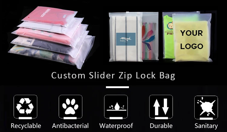 Download Custom Product Plastic Frosted Zip Lock Pe Zipper Packing Bag For Garment Clothing Logo Printed Buy Zipper Bag Zipper Bag Zipper Bag Product On Alibaba Com