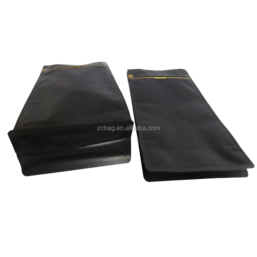 Bolsa De Pie Brillante Rightpak - Saca Al Vacío, Hermética Y Reutilizable (Negra/Blanca) | Lotes Personalizables 25-2000uds