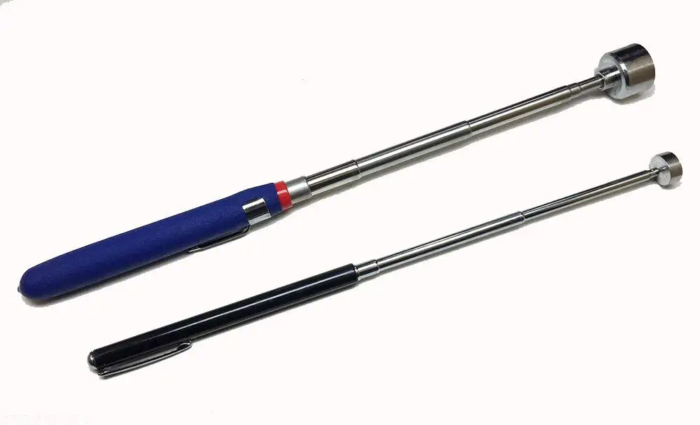 3 Lb Telescoping Magnetic Retriever Grabber Tool with Clip Pick Up Tools 12-49cm