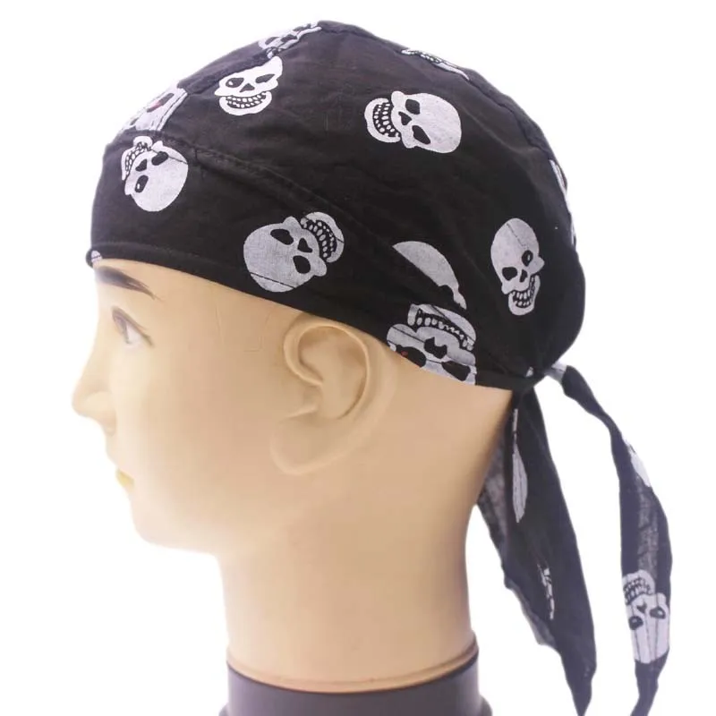 biker skull caps