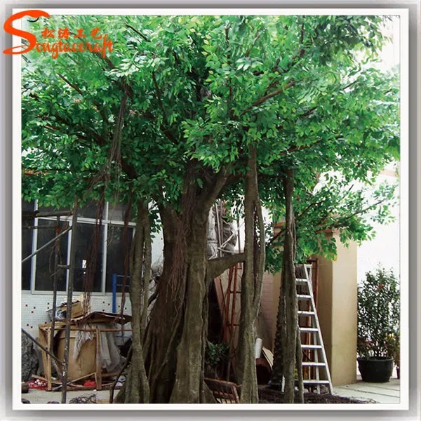 Huge Outdoor Artificial Trees Life Size Big Shade Trees Factory Sale Cheap Artificial Oak Trees