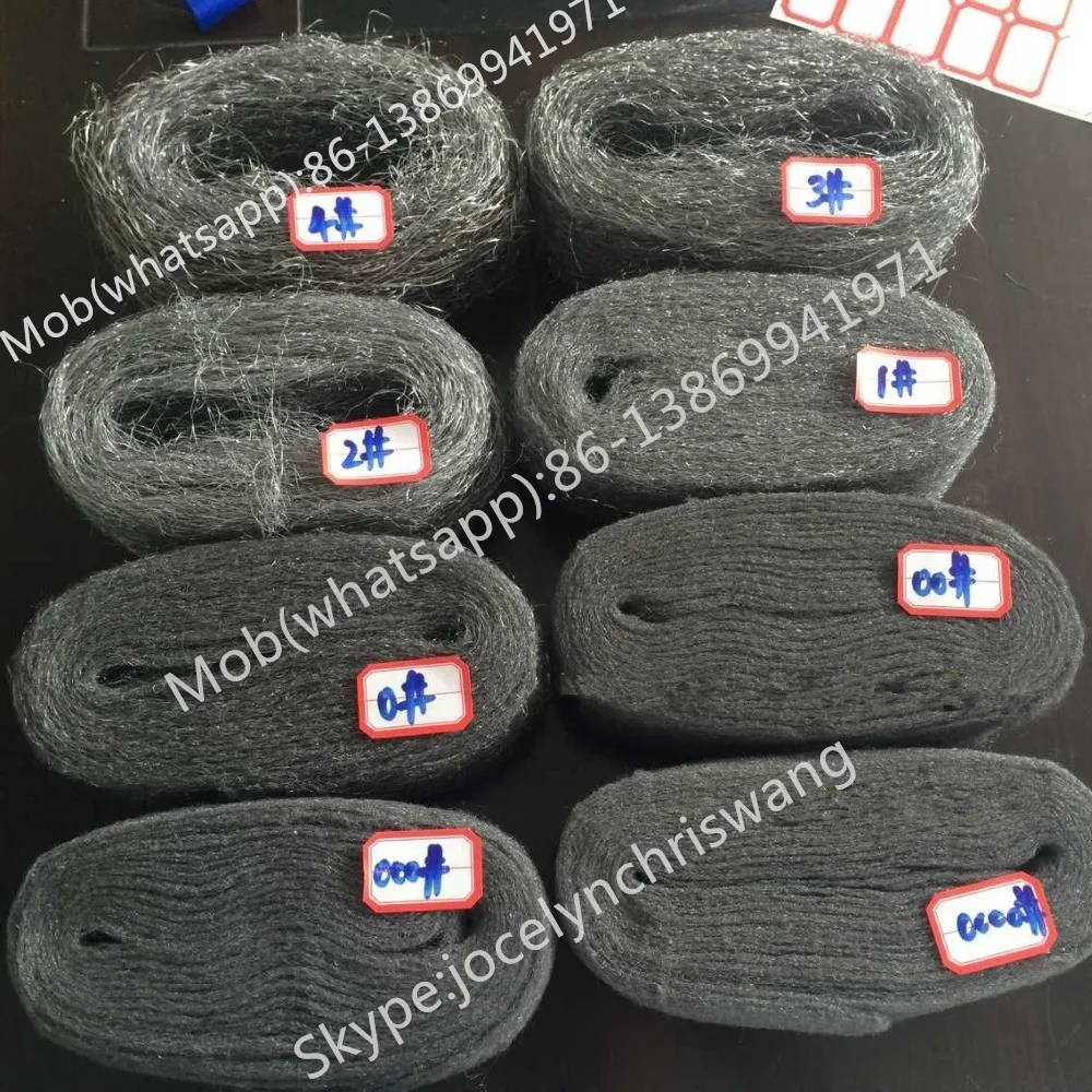 High Quality Steel Wool/stainless Steel Wire Scourer Scrubber From