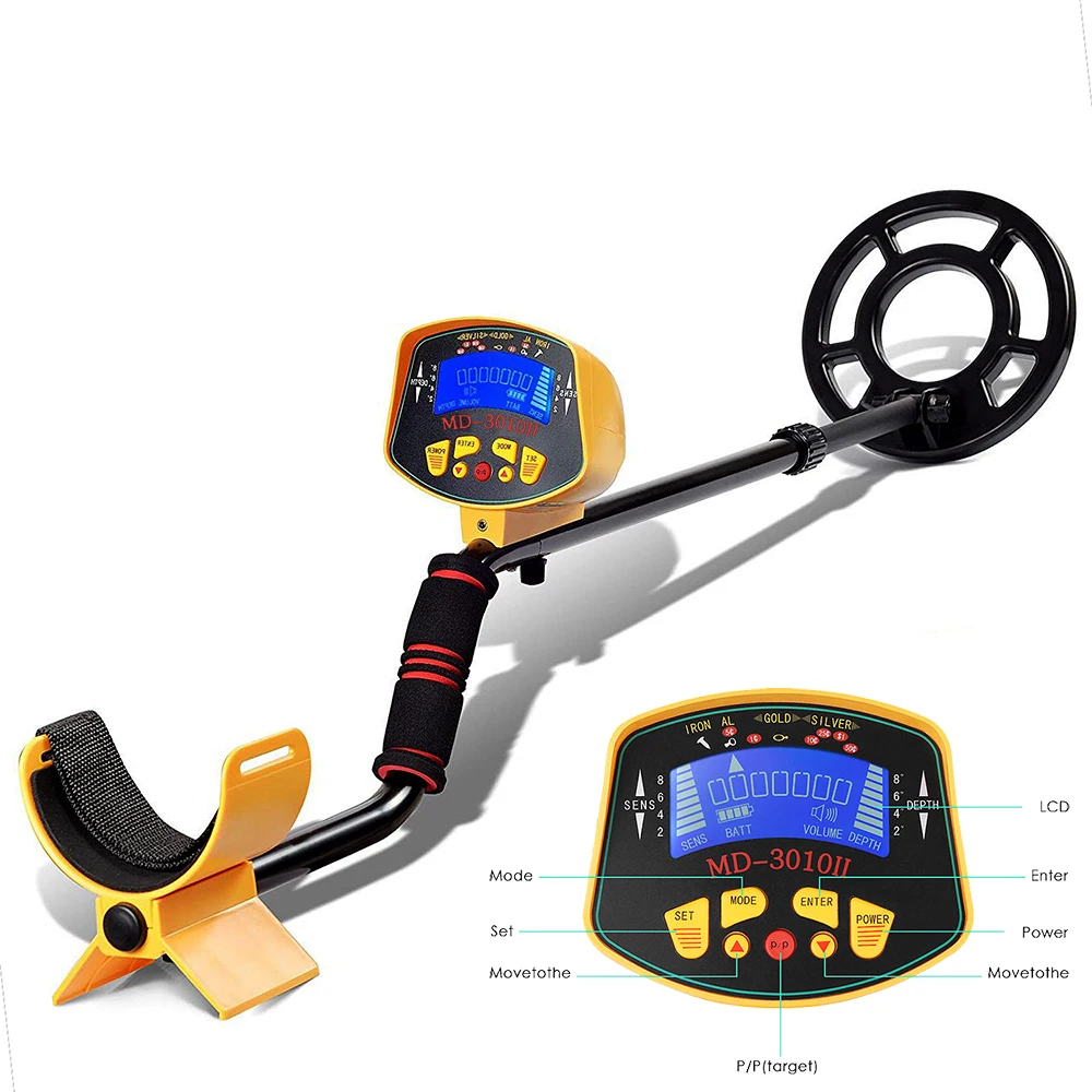 Md-3010ii Professional Metal Detector Underground Detecting Nugget ...