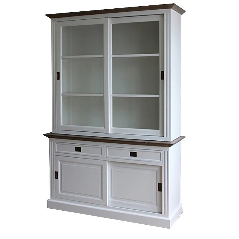 French Style Wood Bookshelves Antique White Bookcases Buy Bookcases