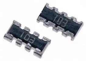 Resistor Networks /& Arrays 820ohm 5/% Convex 4resistors 50 pieces