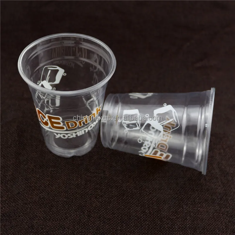 Disposable Pet Hard Plastic Milkshake Cup With Dome Lid Buy Plastic