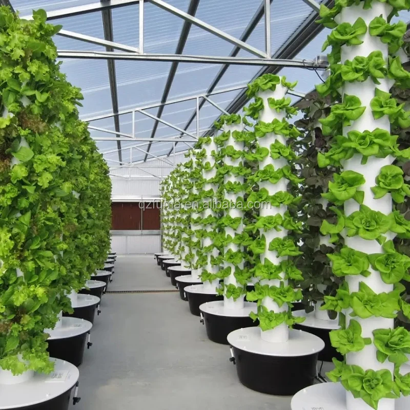 Smart Low Cost Greenhouse Vertical Tower Garden Hydroponic Grow