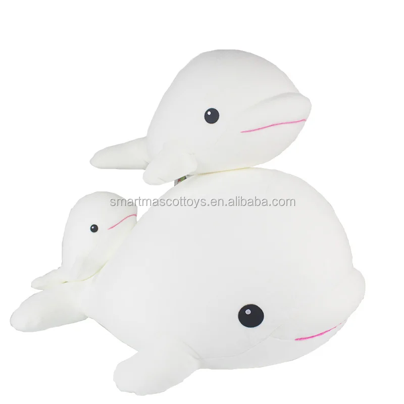 stuffed beluga whale