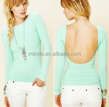 blusa espalda abierta
