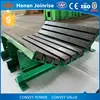 Material loading point, replace impact roller, heavy duty composit conveyor impact buffer bed