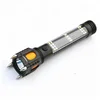 Red Warning Light Self-Defense Attack Head Multi Function Escape Solar Tactical Flashlight