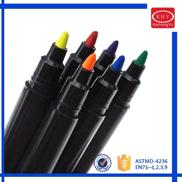 Non Toxic Safe For Kids Wet Wiped Assorted Colors Window Markers Buy