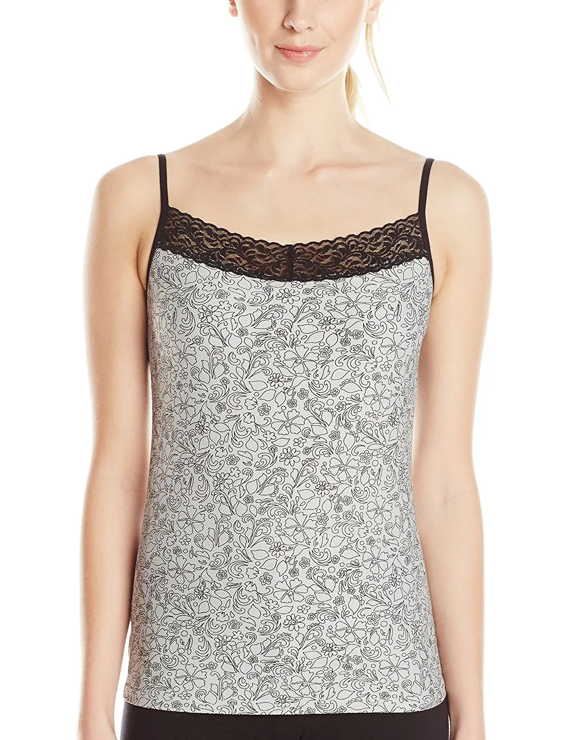 ExOfficio Women's Give-n-Go Printed Lacy Shelf Bra Camisole