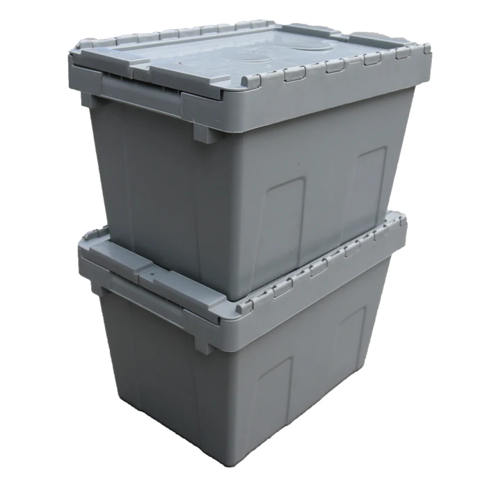 Join Nest Plastic Turnover Container Plastic Delivery Bin Round Trip