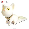 Nice design unique 3D pvc animal cat door stopper with top quality