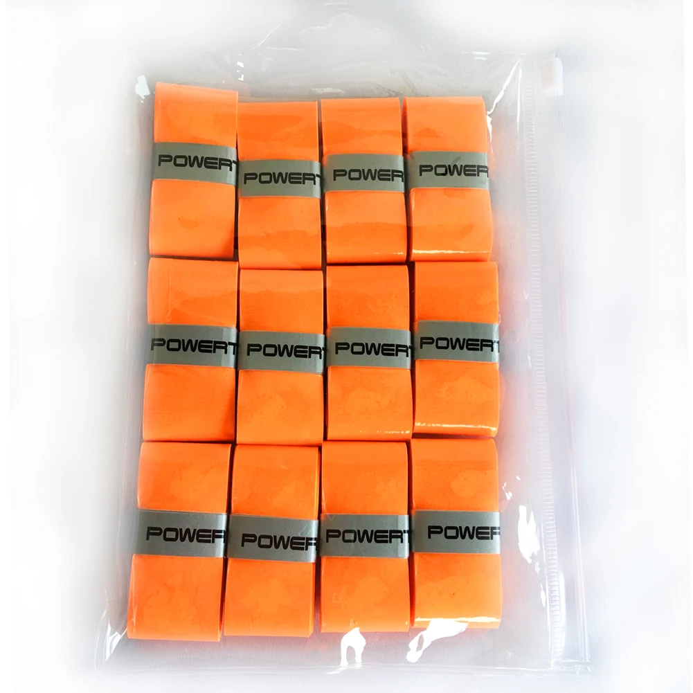 60pcs/box Orange Color 0.6mm Thin Sweatband Tacky Tennis Badminton